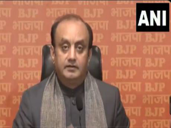 BJP's National Spokesperson Sudhanshu Trivedi (Photo/ANI)