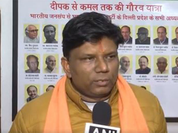 BJP leader Gajendra Yadav (Photo/ANI)