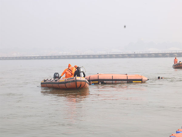 NDRF teams conduct mega mock exercise. (Photo/ANI)