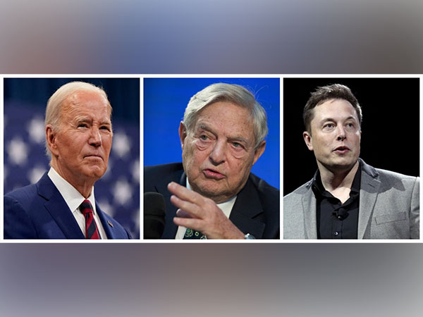 US President Joe Biden and George Soros (Photo credit: Reuters)