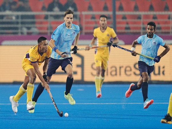 A visual from the match. (Photo- HIL Media/Hockey India)