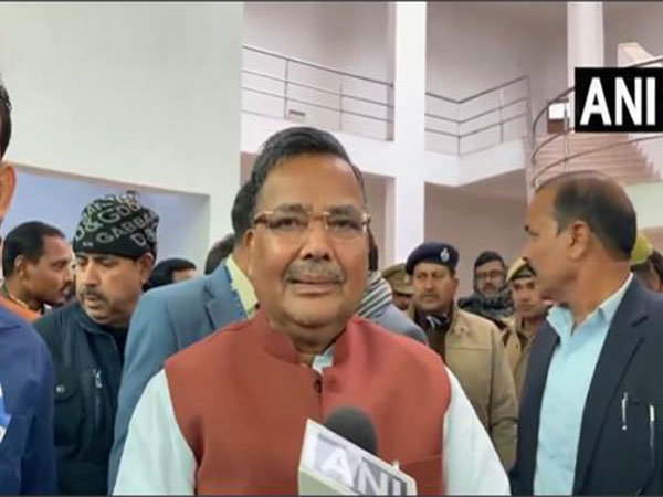 Uttar Pradesh minister Jaiveer Singh. (Photo/ANI)