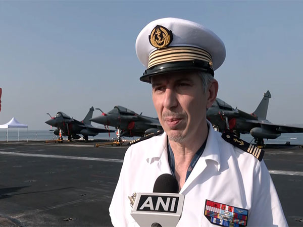 French Navy’s Carrier Air Wing Commander Guillaume Denis (Photo/ANI)