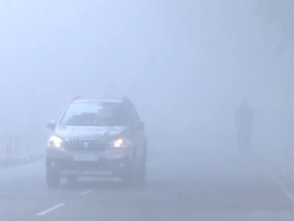Earlier visuals of fog in Chandigarh (Photo/ANI)