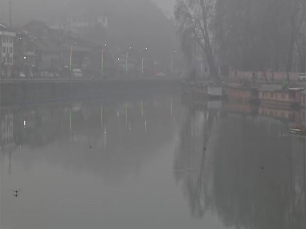 Visuals of dense fog from Srinagar (Photo/ANI) 