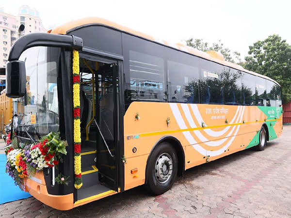 Electric Buses set to operate for Maha Kumbh (Photo/ANI)