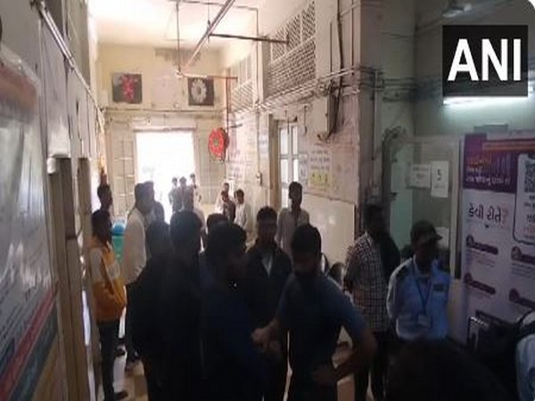 Visuals from Bhavsinhji Civil Hospital in Porbandar (Photo/ANI)
