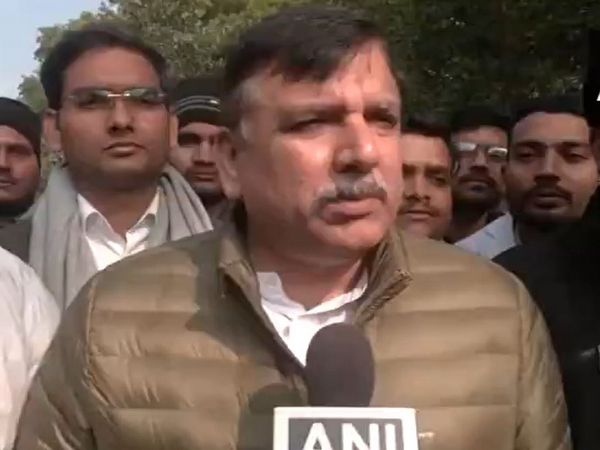 Aam Aadmi Party MP Sanjay Singh. (Photo/ANI)