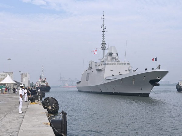 French Naval Ships arrive Kochi (Photo/X@DefencePROkochi)