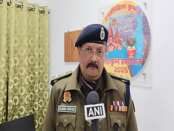 UP Police SSP, Ravi Dwivedi (Photo/ANI)