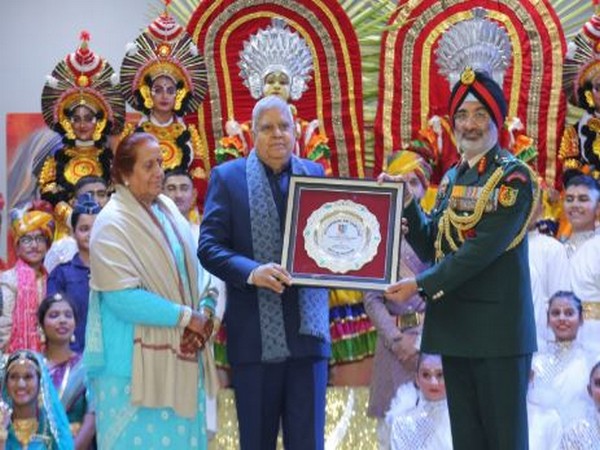 Vice President Jagdeep Dhankhar at the event (Photo/ Ministry of Defence)