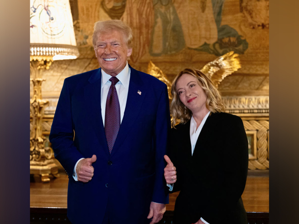 US President-elect Donald Trump and  Italian Prime Minister Giorgia Meloni  (Photo/Reuters)