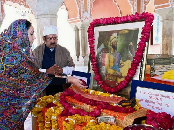 Rajasthan Deputy Chief Minister Diya Kumari celebrates Guru Gobind Singh Jayanti (Photo/X @KumariDiya)