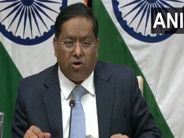 Ministry of External Affairs Spokesperson Randhir Jaiswal (File photo/ANI)