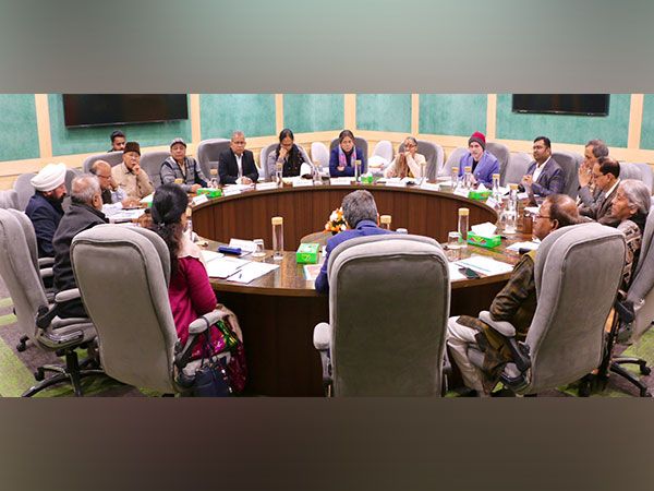 Representatives of trade Unions meeting with Nirmala Sitharaman (Photo/@FinMinIndia)