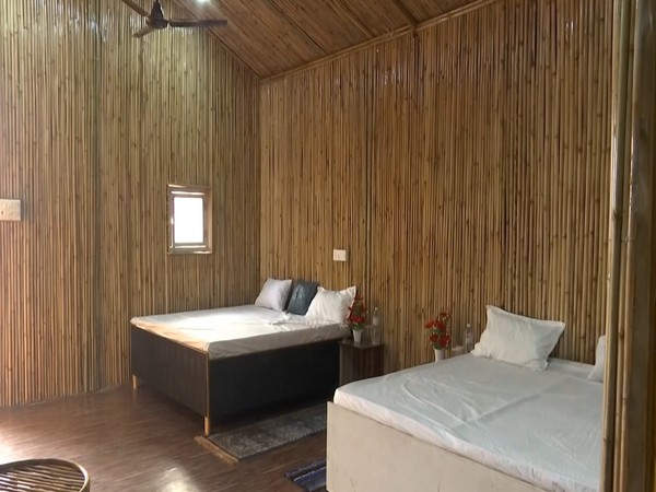 Bamboo Cottages in Alarkpuri Resort in Prayagraj (Photo/ANI)