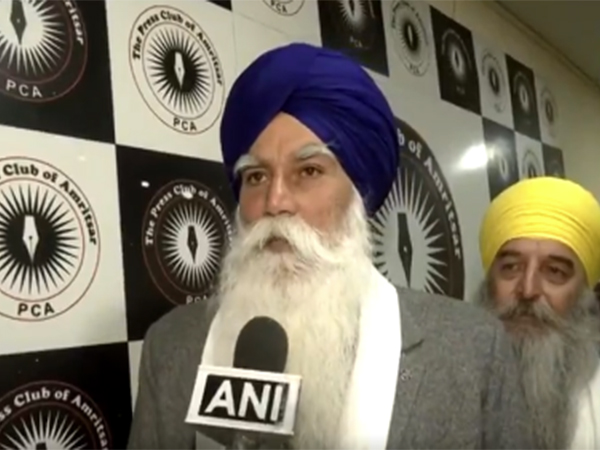 Tarsem Singh, the father of 'Waris Punjab De' Chief and independent MP Amritpal Singh (Photo/ANI)
