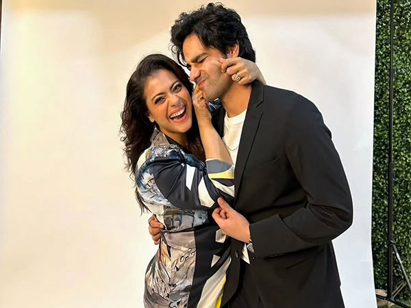 Kajol with Aaman Devgn (Image source: Instagram/@kajol)