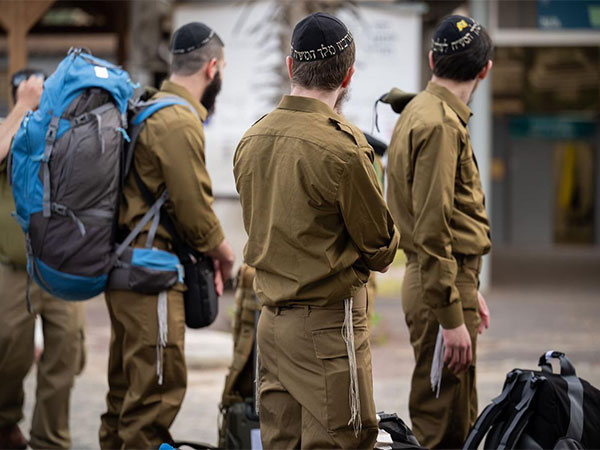 Recruitment of the first ultra-orthodox brigade Hahashmonaim (Photo/ X@IDF)