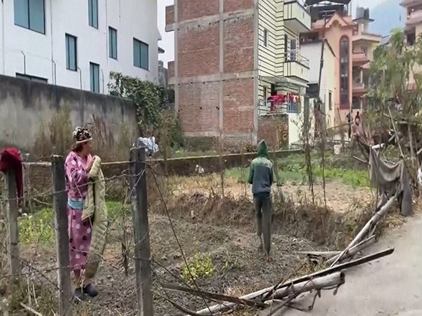 Visuals of earthquake at Nepal (Photo/ANI)