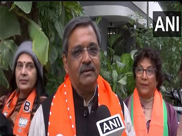 BJP candidate Satish Upadhyay (Photo/ANI)