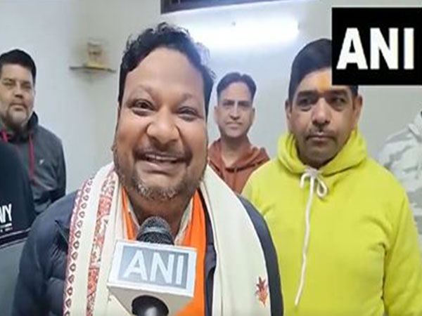 BJP's candidate from Ambedkar Nagar constituency Khushiram Chunar  (Photo/ANI)