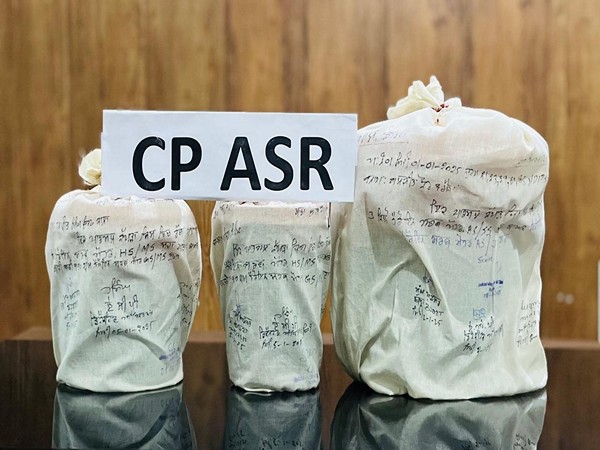 Drugs seized during the bust (Photo/@DGPPunjabPolice)