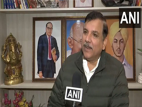 Aam Aadmi Party (AAP) MP Sanjay Singh (Photo/ANI)