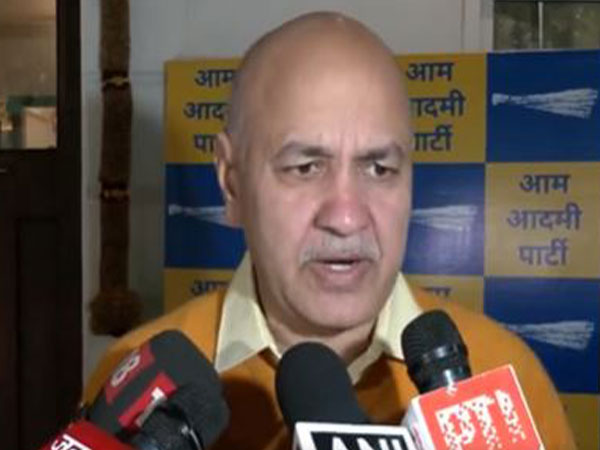 AAP candidate from Jangpura Assembly constituency, Manish Sisodia (Photo/ANI)