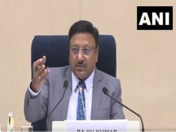 Chief Election Commissioner Rajiv Kumar (Photo/ANI)
