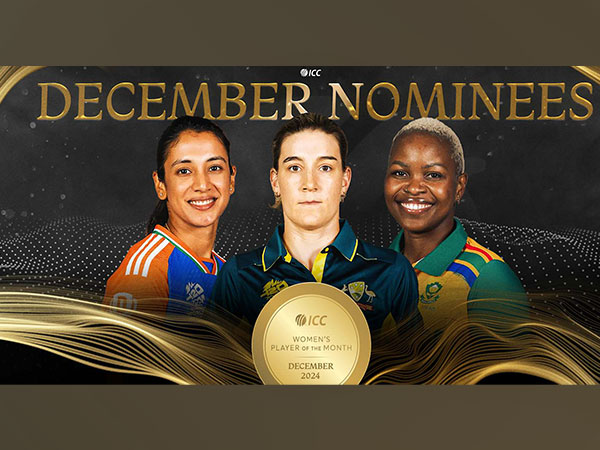  Smriti Mandhana,  Annabel Sutherland, Nonkululeko Mlaba (Photo: ICC)