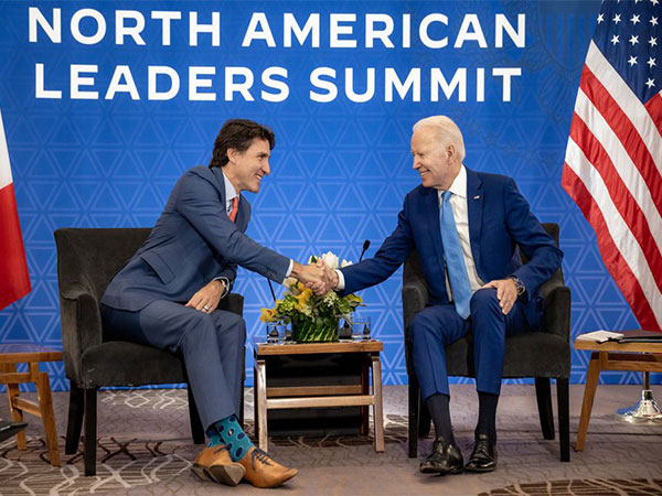 Canadian PM Justin Trudeau, US President Joe Biden (File Image) (Photo Credit: X/@POTUS)