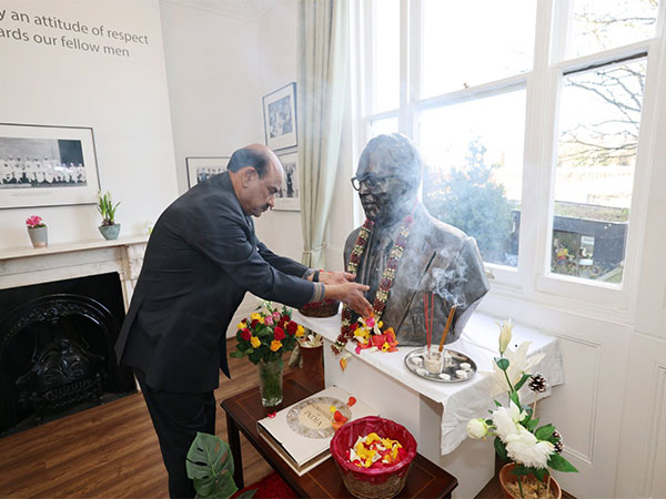 Lok Sabha Speaker Om Birla visits Dr Ambedkar Museum in London (Image Credit: X/@ombirlakota)