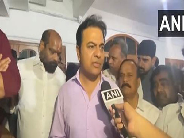 BRS working president KT Rama Rao (Photo/ANI)