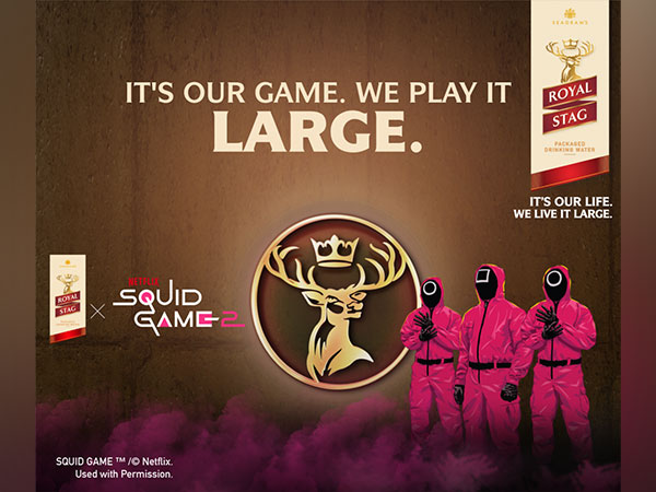 Seagram’s Royal Stag Packaged Drinking Water Partners with Squid Game Season 2