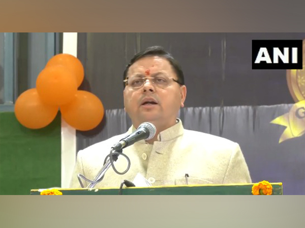 Uttarakhand Chief Minister Pushkar Singh Dhami. (Picture; ANI)
