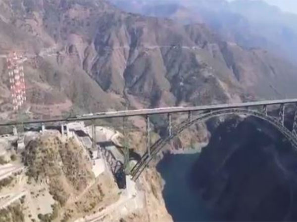 Final safety inspection begins on Banihal-Katra railway section (Photo/Screengrab of video shared by Union Railway Minister on X) 