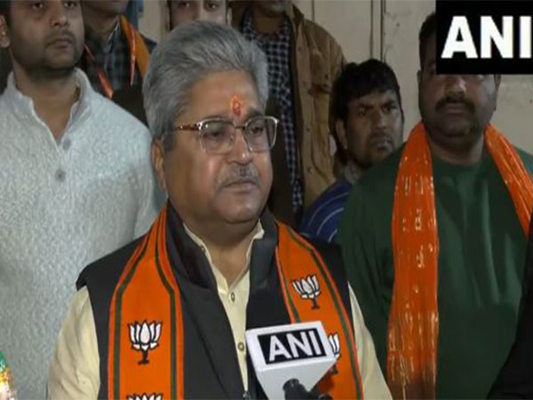 BJP candidate from Karol Bagh, Dushyant Gautam (Photo/ANI)