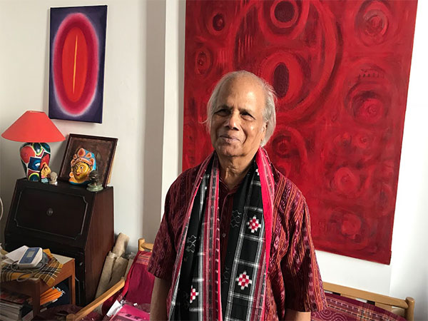 Artist Prafulla Mohanti (Photo/@PrafullaMohanti)