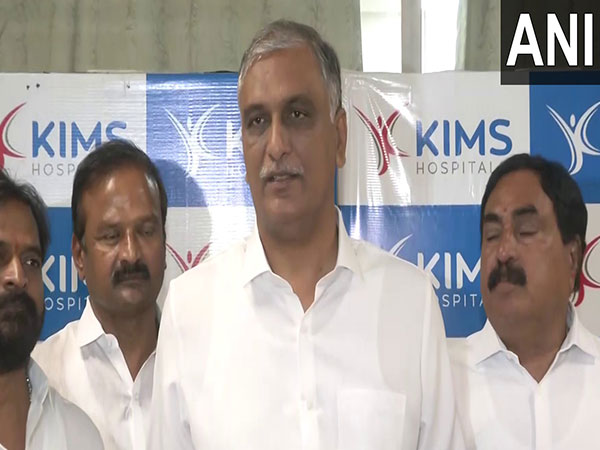 BRS MLA T Harish Rao (File Photo/ANI)