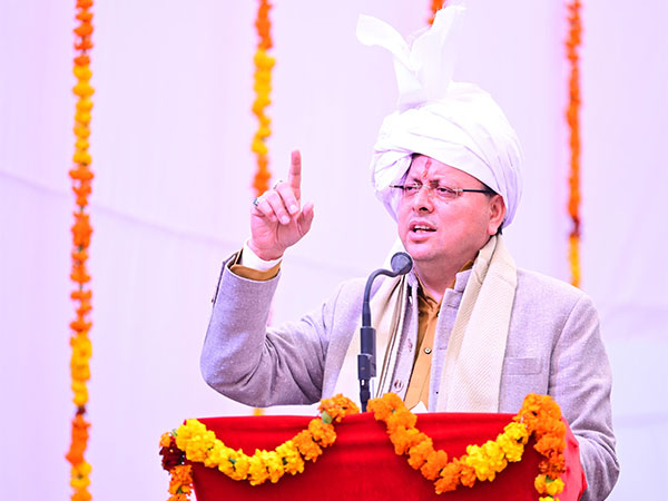  Uttarakhand Chief Minister Pushkar Singh Dhami (Photo/ANI)