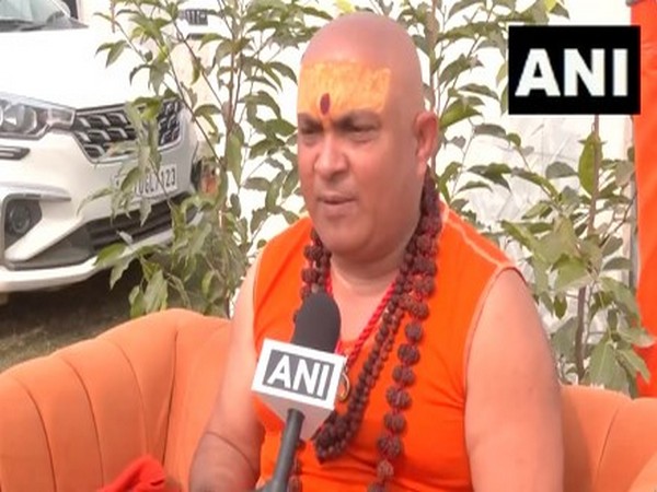 National General Secretary of Akhil Bhartiya Sant Samiti, Swami Jitendranaad Saraswati (Photo/ANI)