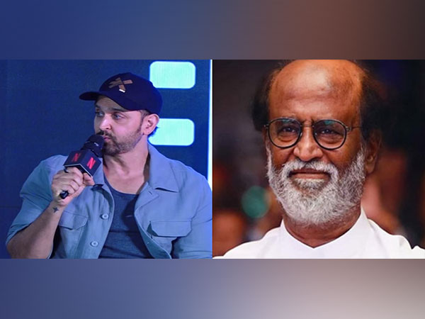 Hrithik Roshan at the trailer launch event (Photo/ANI)