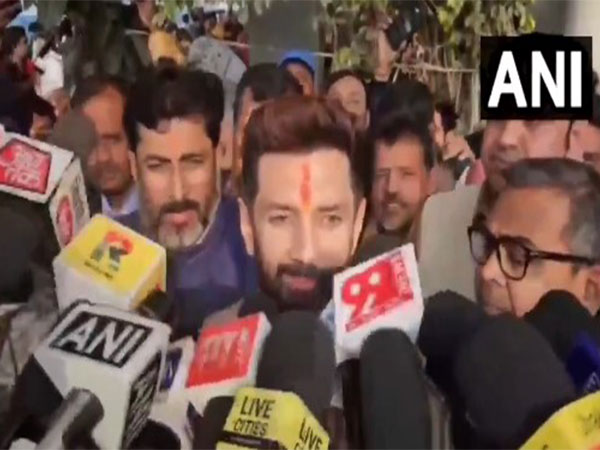 Union Minister Chirag Paswan (Photo/ANI)