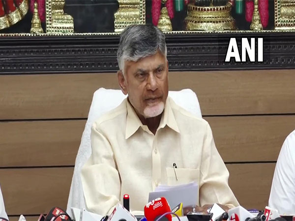 Andhra Pradesh Chief Minister Chandrababu Naidu (Photo/ANI)