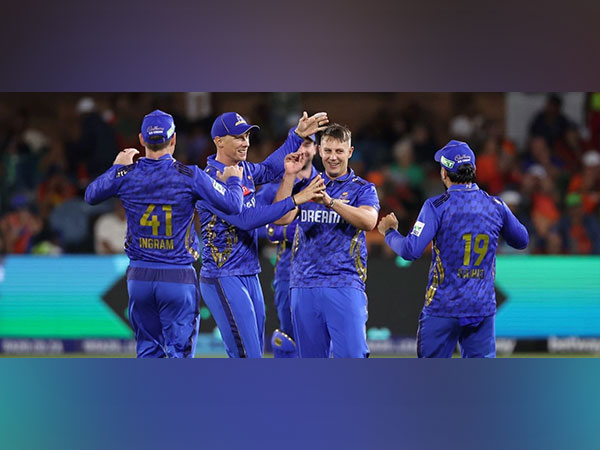 MI Cape Town celebrating. (Photo- SA20)