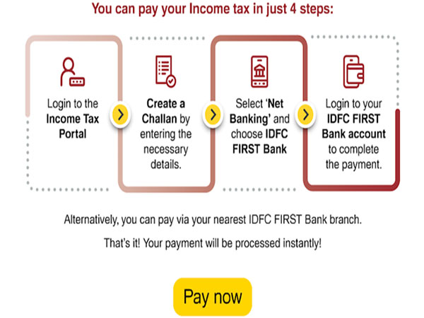 Paying you Income Tax made easy by IDFC FIRST Bank