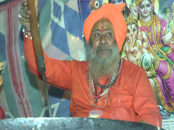 Rabri Baba at Maha Kumbh (Photo/ANI)