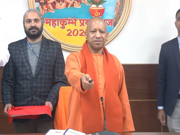 Uttar Pradesh Chief Minister Yogi Adityanath (Photo/ANI)