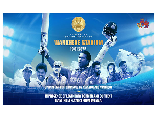 The 50th anniversary of Wankhede Stadium. (Photo- MCA)